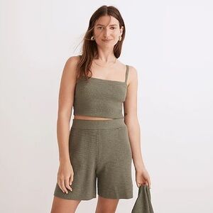 Madewell Halstead Square Neck Sweater Tank